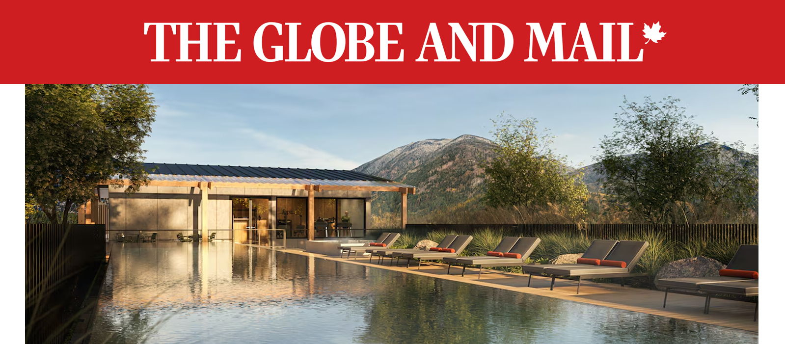 Featured image for “Globe & Mail — Small B.C. town woos the luxury buyer”