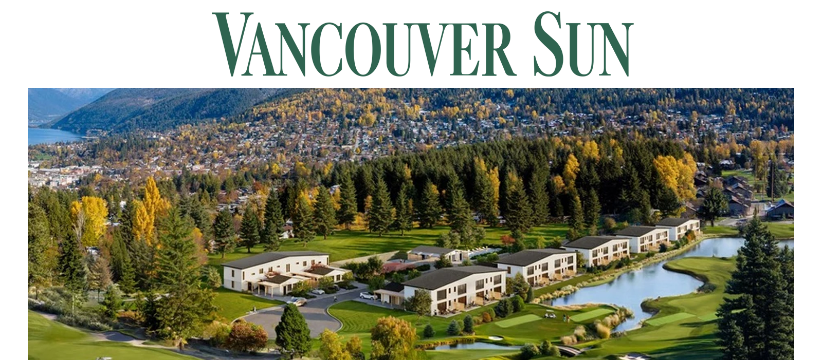 Featured image for “Vancouver Sun — Big plans for luxury golf resort development unveiled in Nelson”